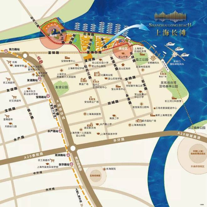 天博：宝山上海长滩@售楼处（2024最新房价）网站户型优缺点(图12)