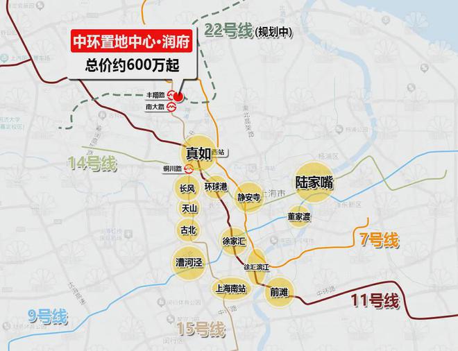 天博体育：中环置地中心2024网站-中环置地中心楼盘详情-上海房天下(图5)
