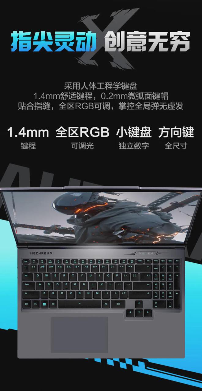 机械革命极光X配置更新 换装i7-12850HX处理器 首发6299元值不值(图4)
