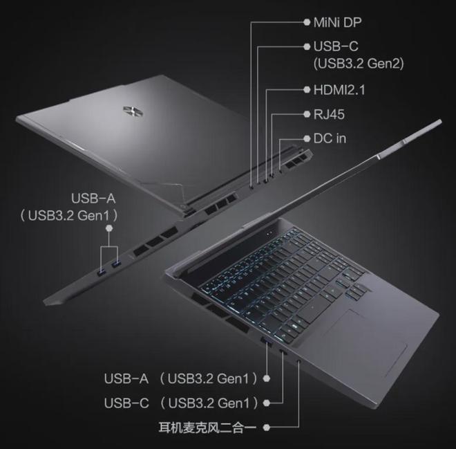 机械革命极光X配置更新 换装i7-12850HX处理器 首发6299元值不值(图7)