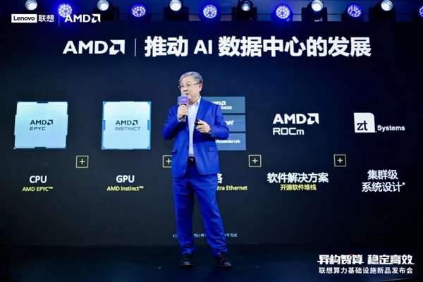 异构智算稳定高效｜联想全新发布基于第五代AMD EPYC处理器平台的服务器产品家族(图3)