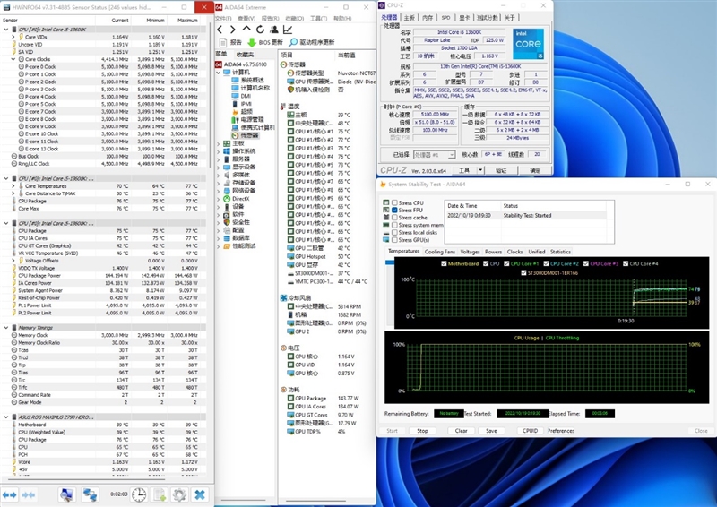 新王驾临！酷睿i9-13900Ki5-13600K首发评测：ROG MAXIMUS Z790 HERO降压神板(图11)