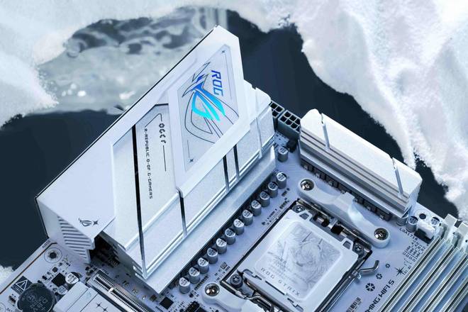 好萌好软人人爱 ROG B850小吹雪主板拉满体验价值(图4)