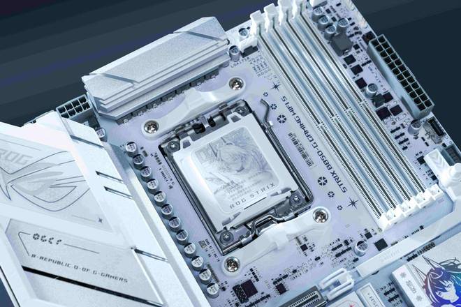 好萌好软人人爱 ROG B850小吹雪主板拉满体验价值(图2)
