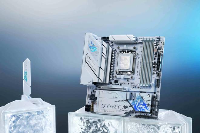 好萌好软人人爱 ROG B850小吹雪主板拉满体验价值(图8)