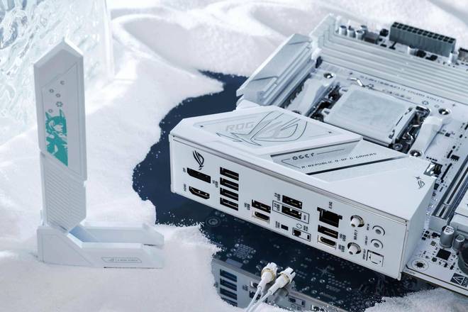 好萌好软人人爱 ROG B850小吹雪主板拉满体验价值(图9)