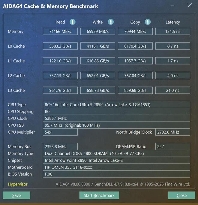 OMEN暗影精灵11竞技版游戏台机评测：Ultra 9 285K性能猛兽登场(图11)