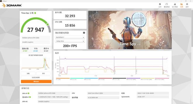 OMEN暗影精灵11竞技版游戏台机评测：Ultra 9 285K性能猛兽登场(图15)