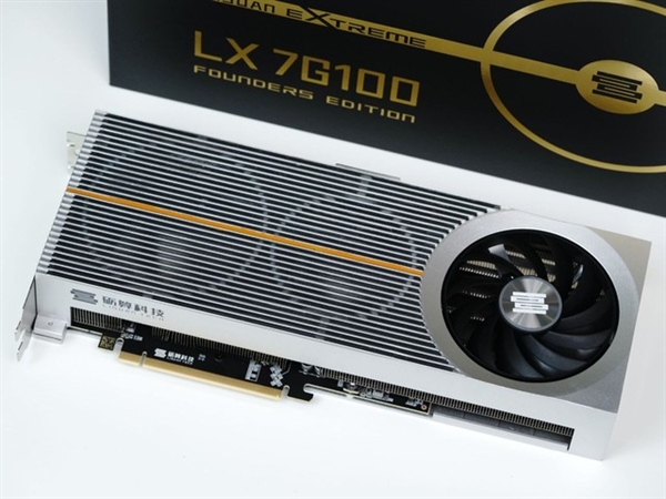 中国首款通过微软WHQL驱动认证：纯国产砺算LX7G100游戏显卡性能首测(图1)